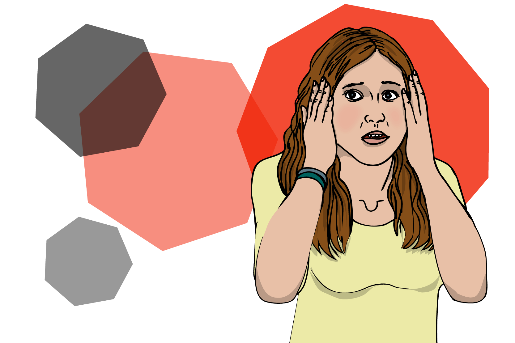 صور التوتر، الكآبة، القلق، الاضطراب التوتري ما بعد الصدمة